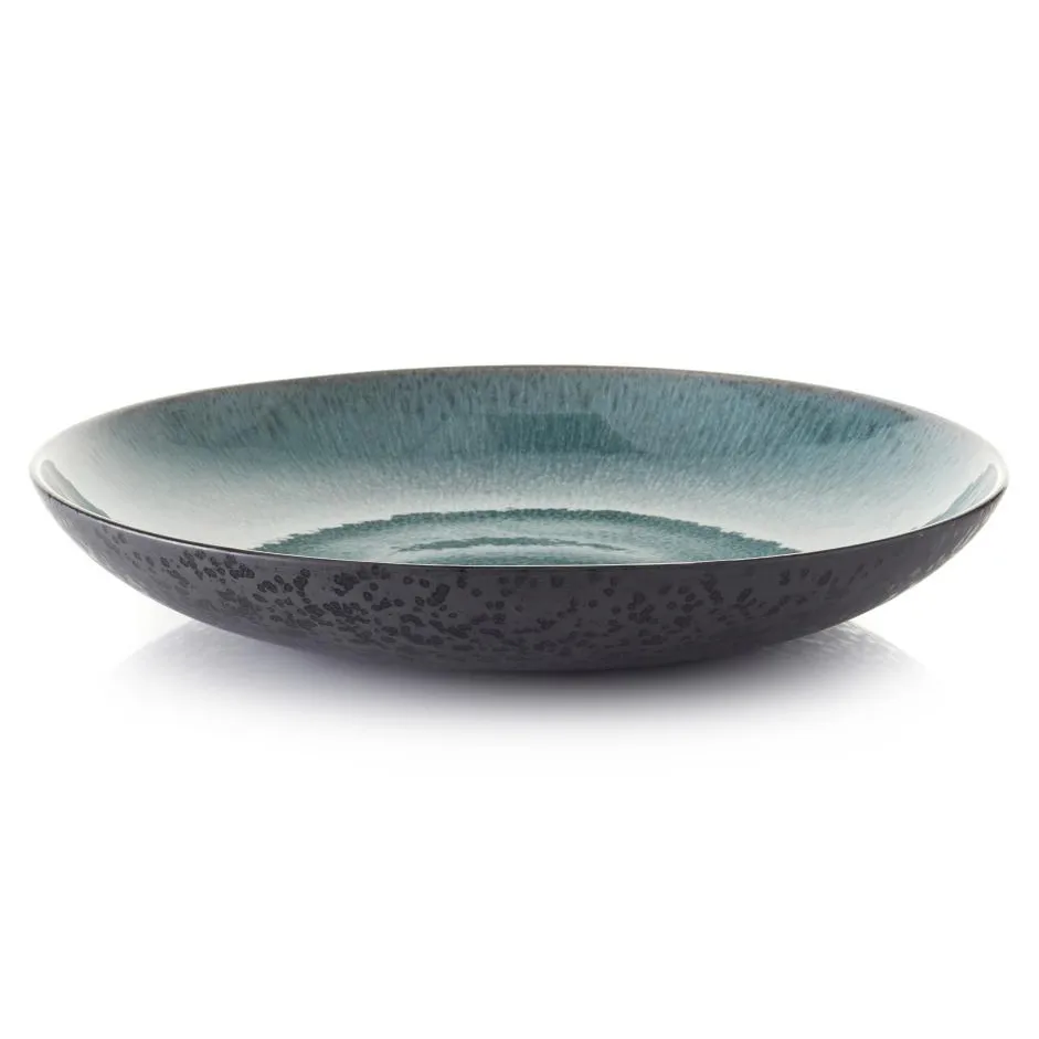 Bitz serving dish Ø40 cm black, Black-green Bitz