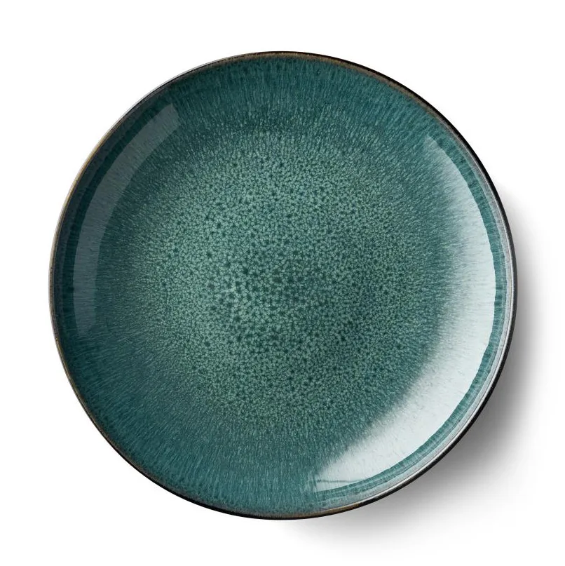 Bitz serving dish Ø40 cm black, Black-green Bitz