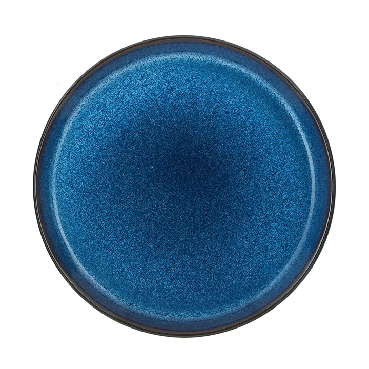 Gastro plate Ø17 cm - Black-dark blue - Bitz