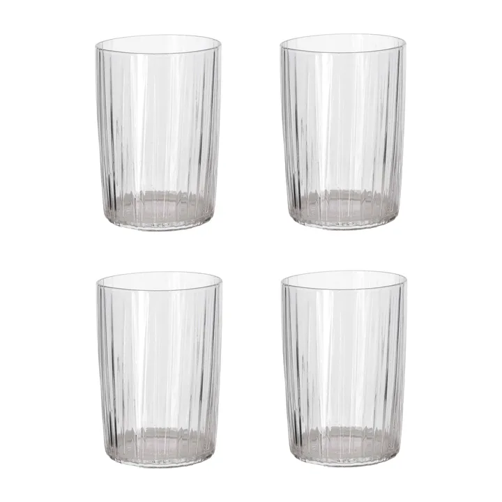 Kusintha drinking glass 28 cl 4-pack - Clear - Bitz