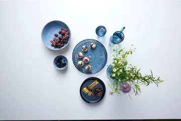 Kusintha serving dish round Ø30 cm - Blue - Bitz