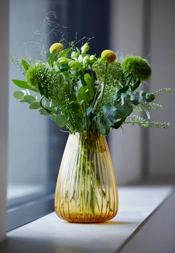 Kusintha vase 22 cm - Amber - Bitz