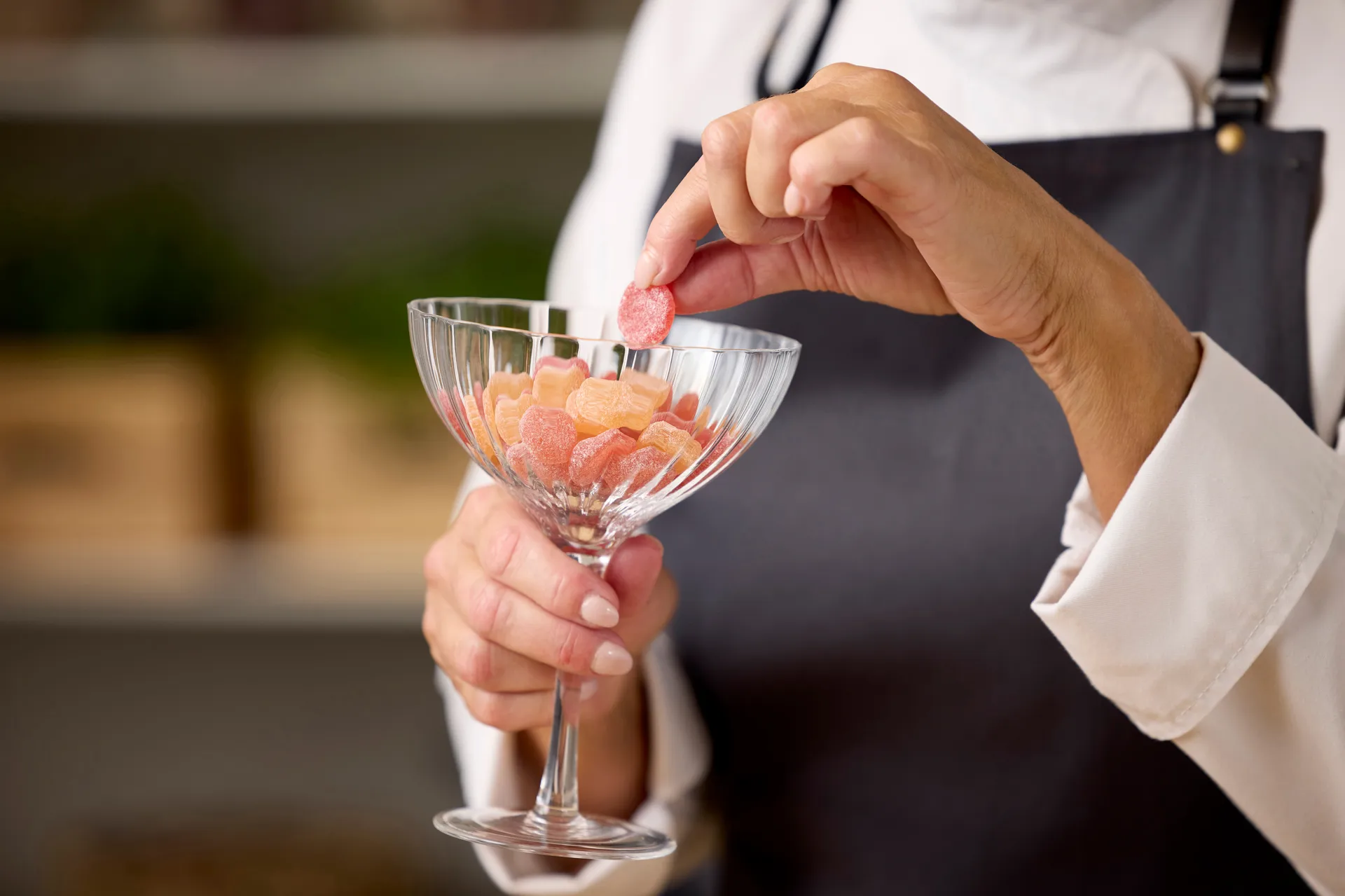 Blomsterbergs dessert glass 430 ml 4-pack, Glass Blomsterbergs