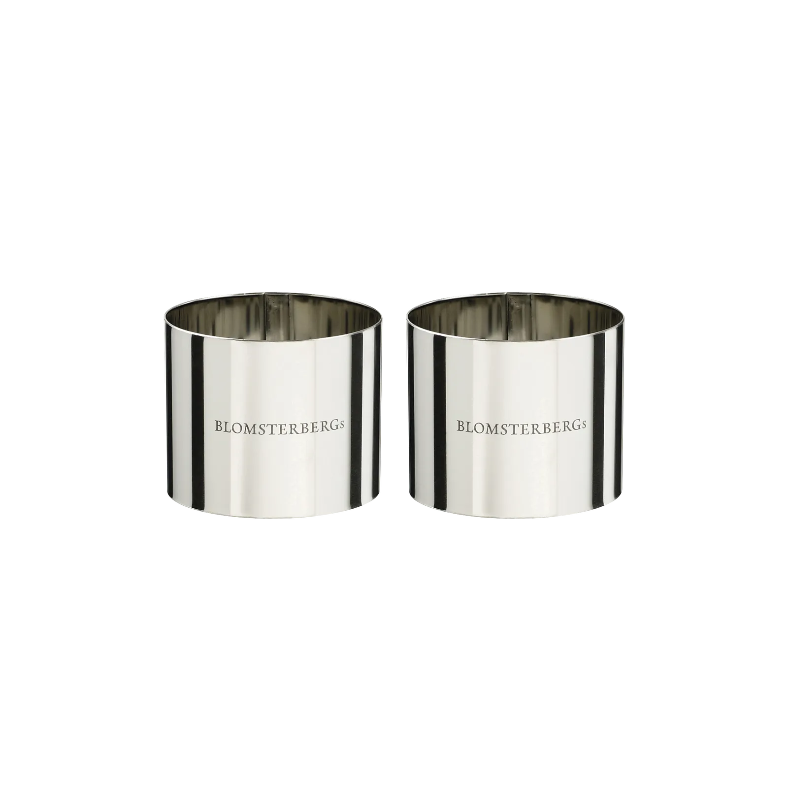 Tear Ring 2-pack Ø6 cm, Stainless steel Blomsterbergs