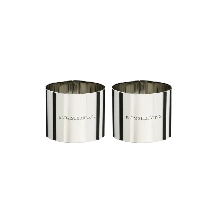 Tear Ring 2-pack Ø6 cm - Stainless steel - Blomsterbergs