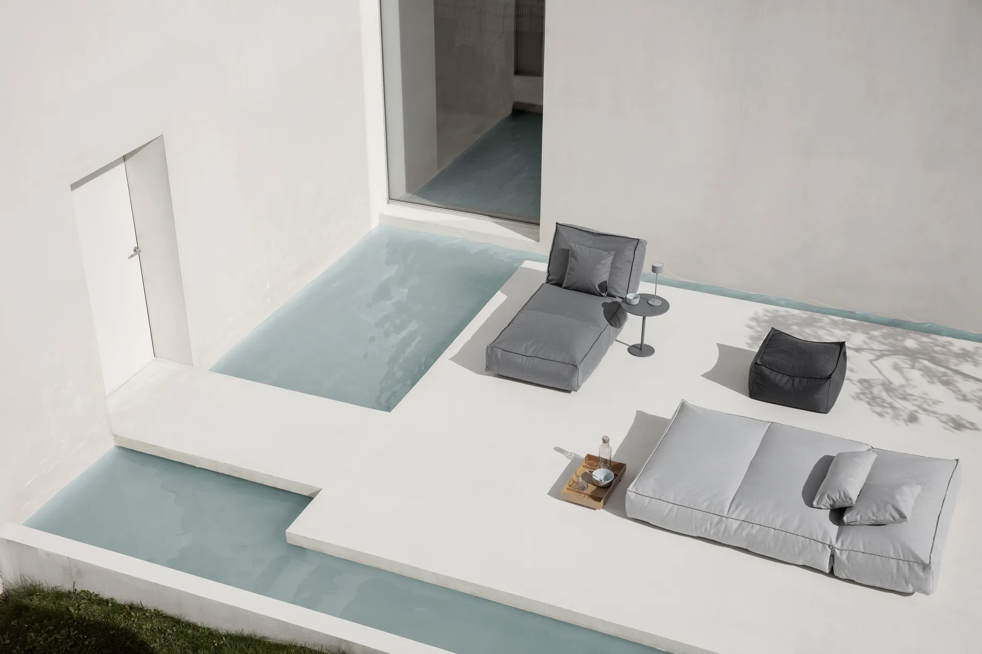 Alegto tray 30x50 cm, Willow blomus