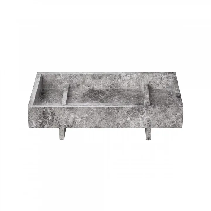 Alegto tray marble 18x30 cm - Sharkskin - blomus