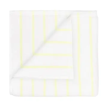 Arto towel - 2-pack, Transparent yellow-white, 30x50 cm - blomus