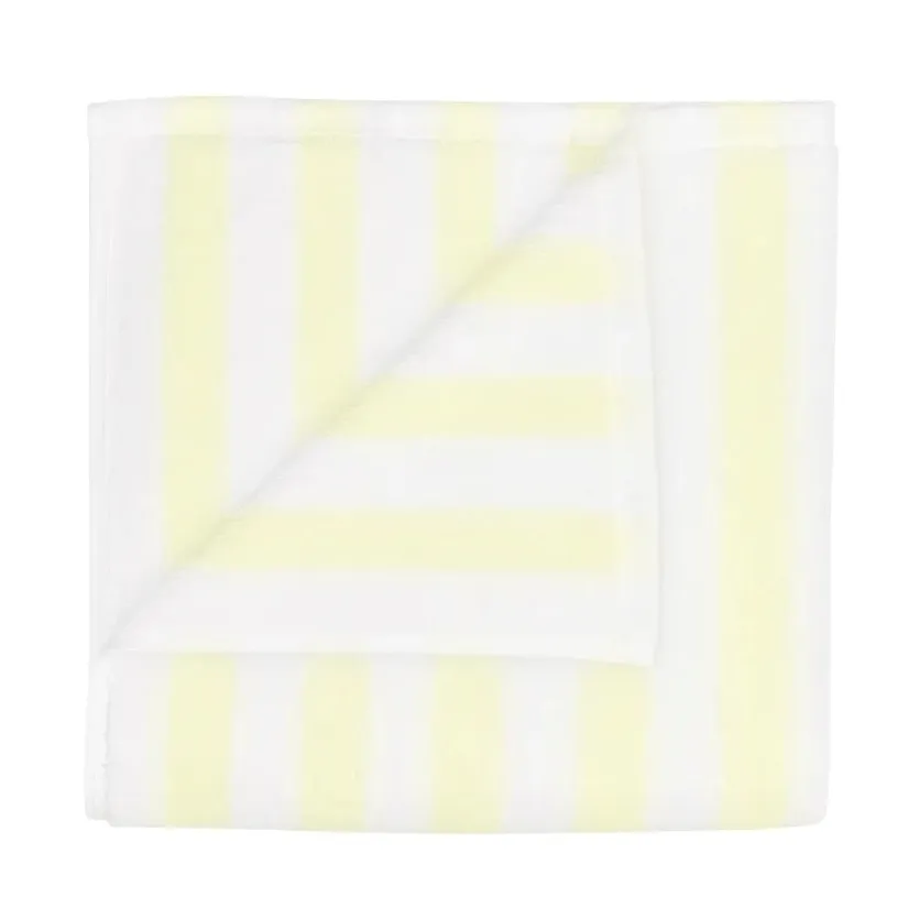 Arto towel, 2-pack, White-transparent yellow, 30x50 cm blomus