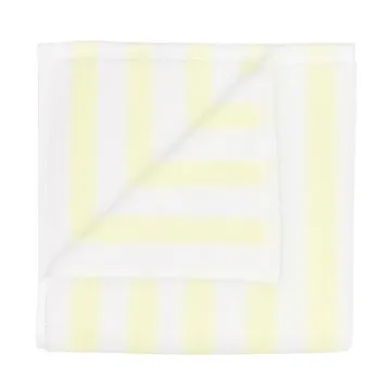 Arto towel - 2-pack, White-transparent yellow, 30x50 cm - blomus