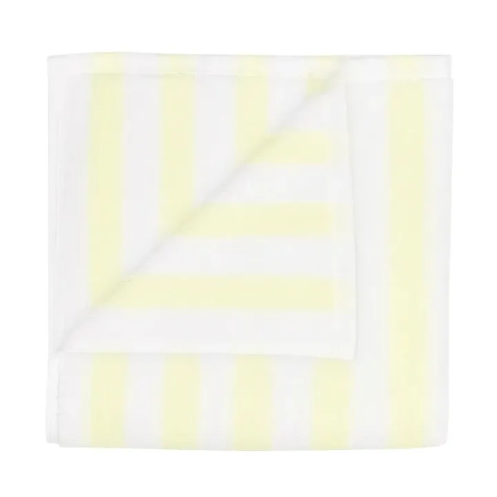 Arto towel - 2-pack, White-transparent yellow, 30x50 cm - blomus