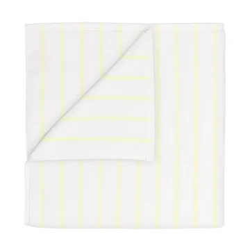 Arto towel - Transparent yellow-white, 70x140 cm - blomus
