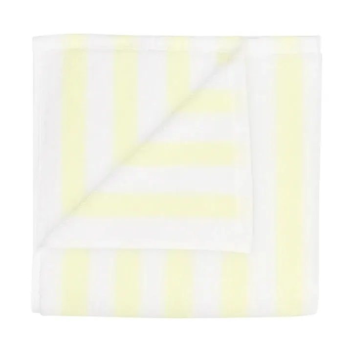 Arto towel - White-transparent yellow, 50x100 cm - blomus