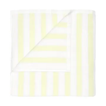 Arto towel - White-transparent yellow, 70x140 cm - blomus