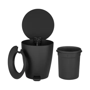 Ava pedal bin - Black, 3 l - blomus