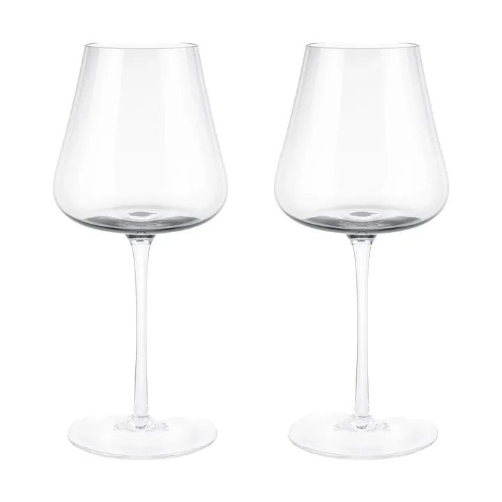 Belo red wine glass 60 cl 2-pack - Clear - blomus