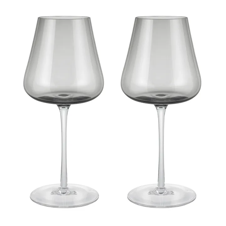 Belo red wine glass 60 cl 2 pack - Smoke - blomus