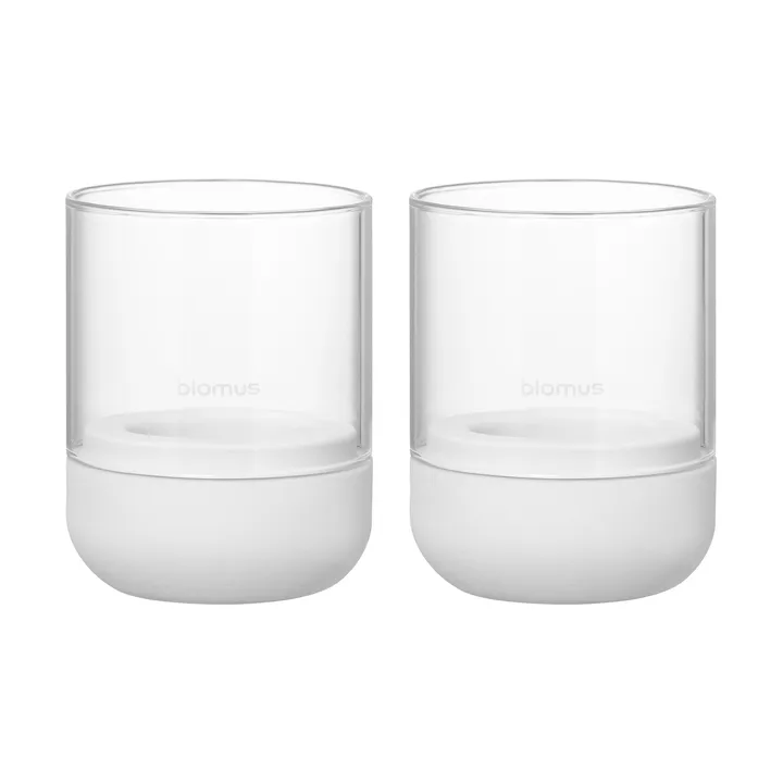 Calma lantern Ø7 cm 2-pack - Lily white - blomus