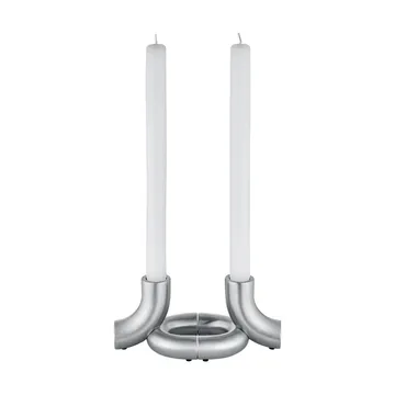 Doodle candle holder - Matte stainless steel - blomus
