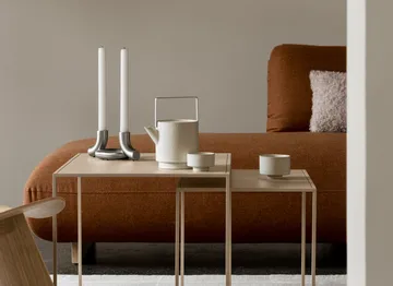 Doodle candle holder - Matte stainless steel - blomus
