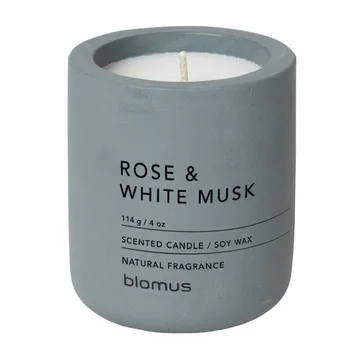 Fraga scented candles 24 hours - Rose & White Musk-Flintstone - blomus