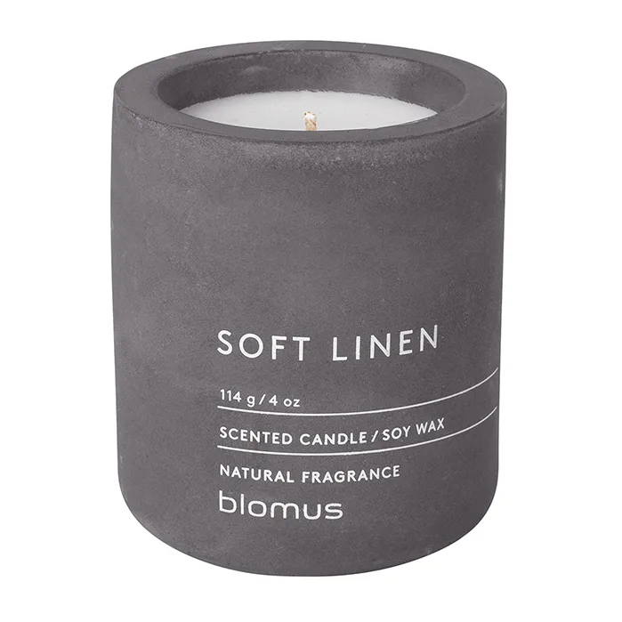 Fraga scented candles 24 hours - Soft Linen-Magnet - blomus