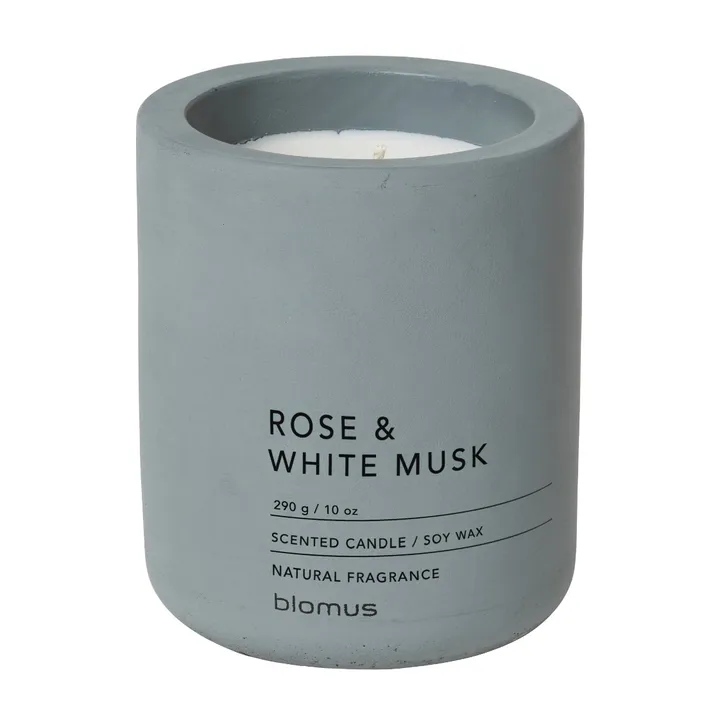 Fraga scented candles 55 hours - Rose & White Musk-Flintstone - blomus