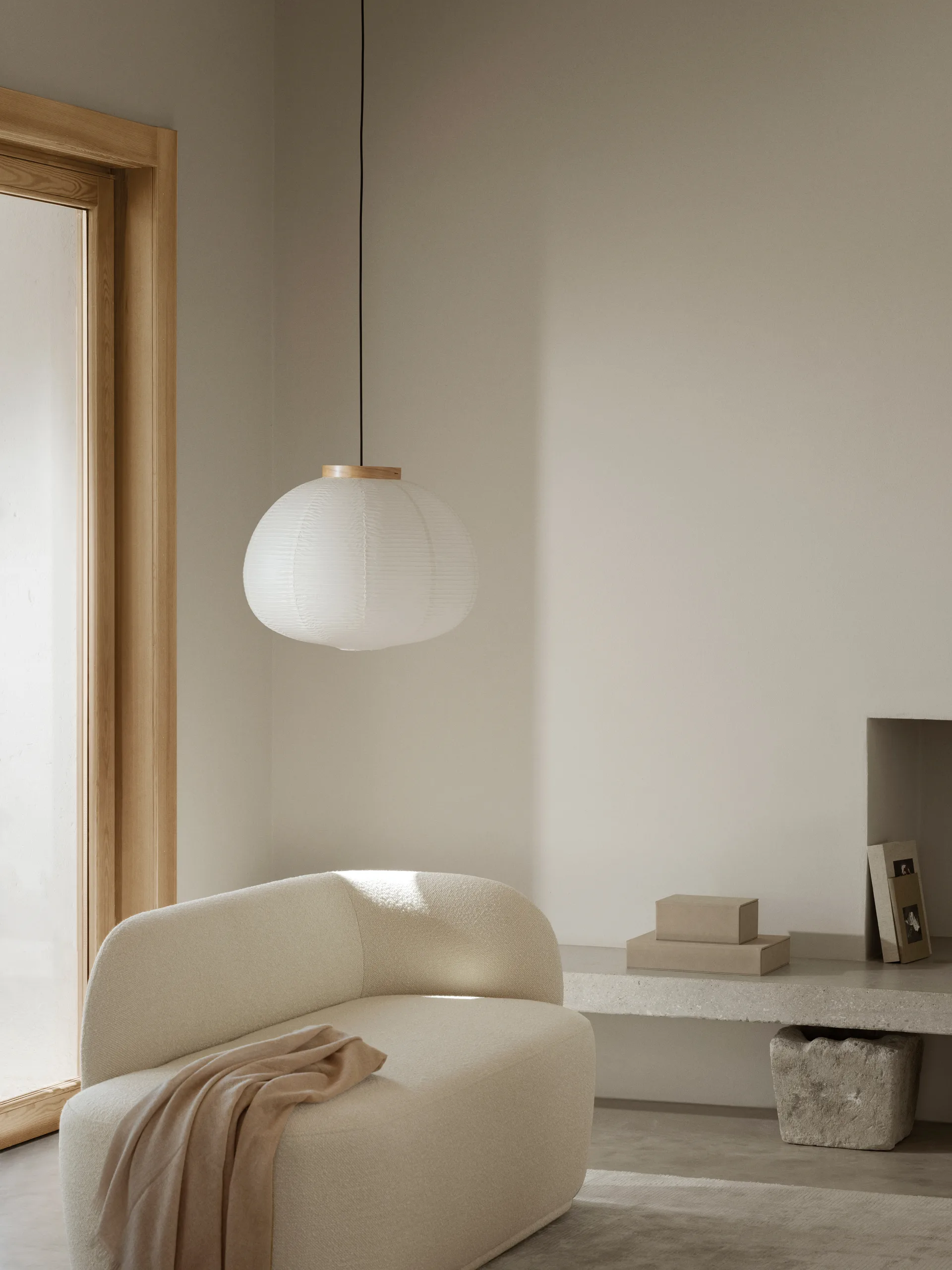 Kami pendant, Oak, Ø60 cm blomus