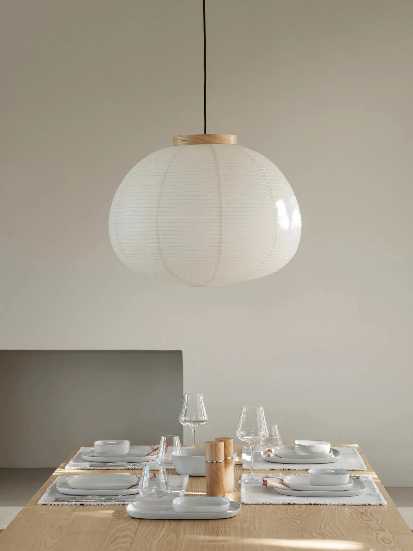 Kami pendant, Oak, Ø60 cm blomus