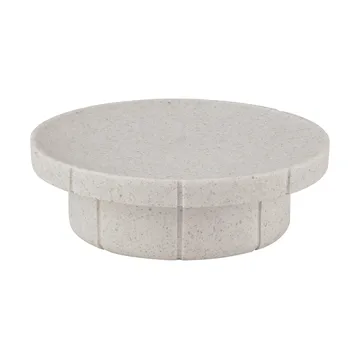 Kua soap dish - Moonbeam, Ø11x3.5 cm - blomus