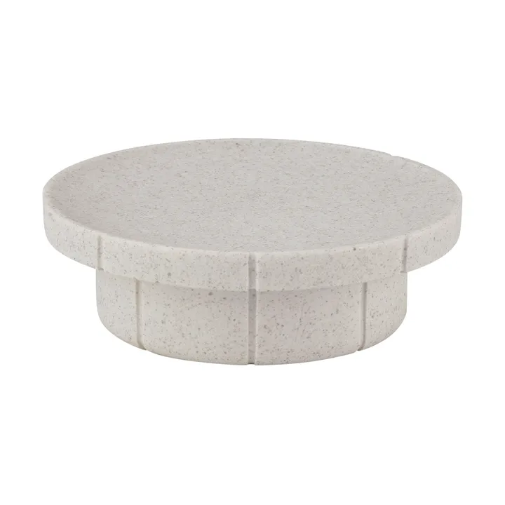 Kua soap dish - Moonbeam, Ø11x3.5 cm - blomus