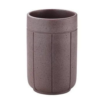 Kua toothbrush mug - Cedar Wood, Ø7x11 cm - blomus