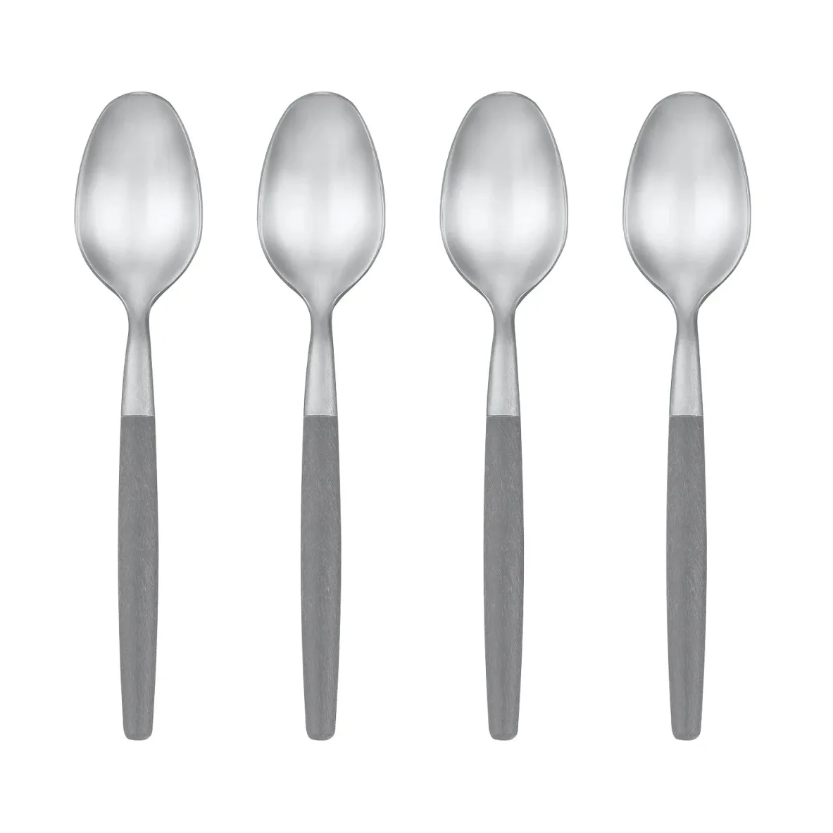 Maxime espresso spoon 11 cm 4-pack, Sharkskin blomus