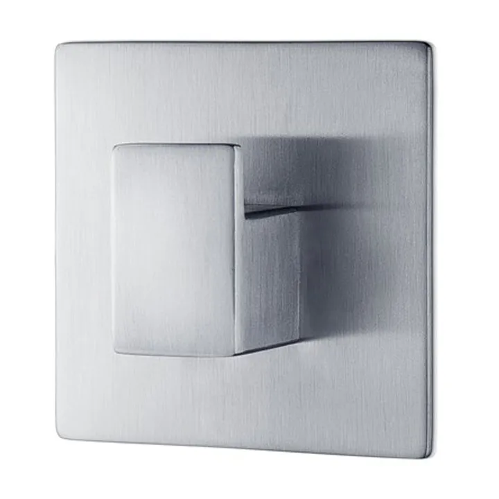 Menoto self-adhesive hook 6x6 cm - Matt stainless steel - blomus