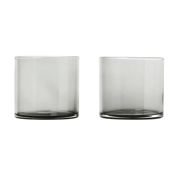 Mera tumbler 20 cl 2-pack - Smoke - blomus