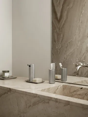 Modo Rof toothbrush holder - Stainless steel, Ø5.5x12 cm - blomus