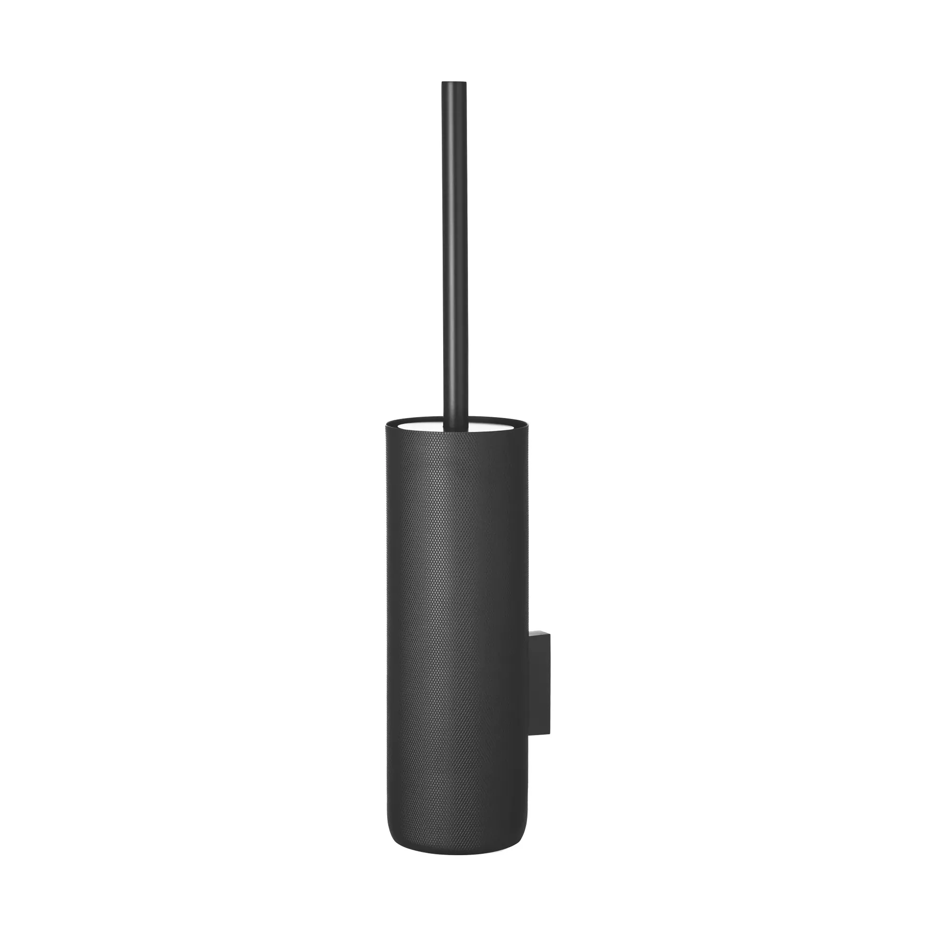 Modo Rof wall-mounted toilet brush, Black, Ø8.5x49 cm blomus