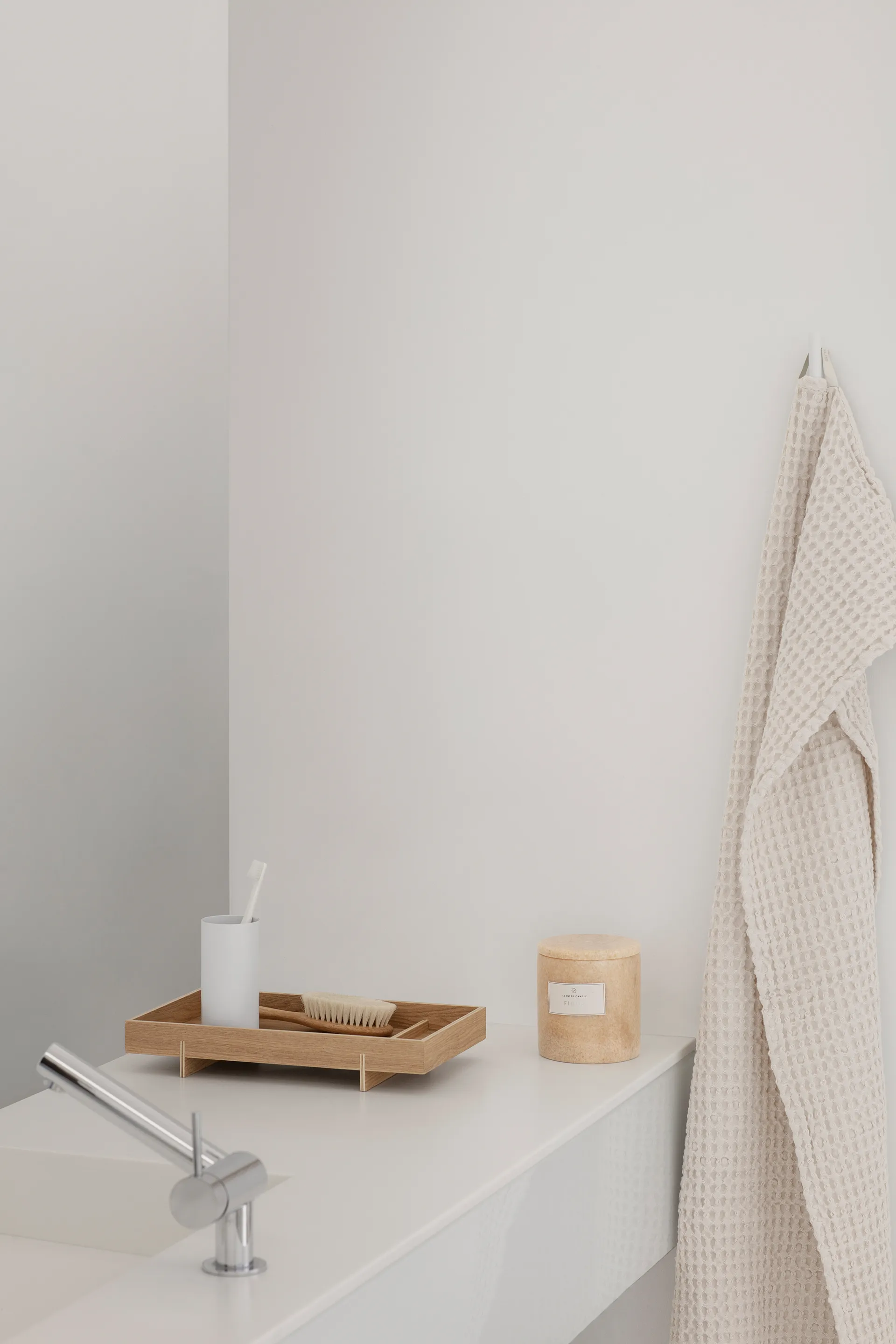 Modo toothbrush mug, White blomus