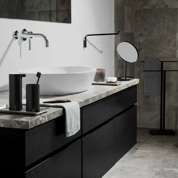 Modo towel hanger - Black - blomus