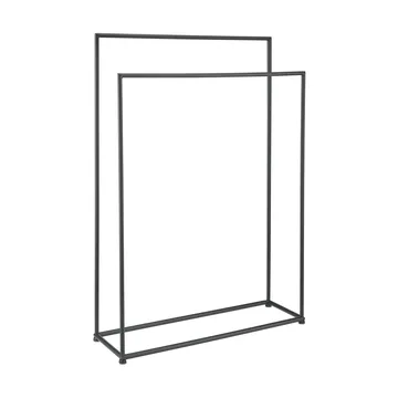Modo towel rail - Black, 86x60x18.5 cm - blomus