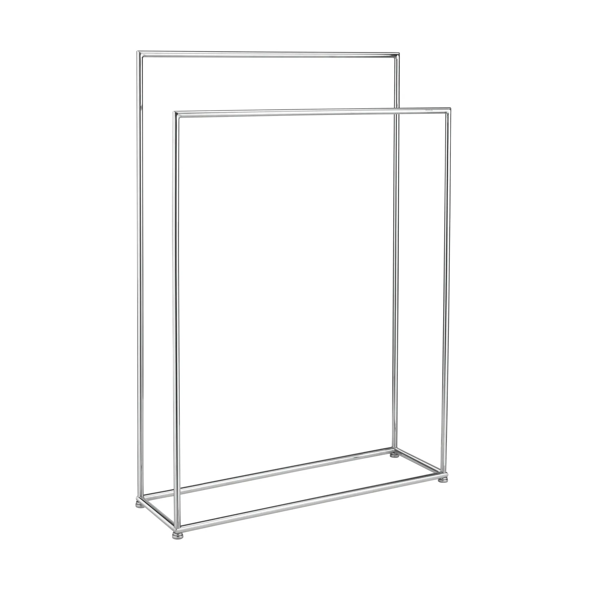 Modo towel rail, Polished stainless steel, 86x60x18.5 cm blomus