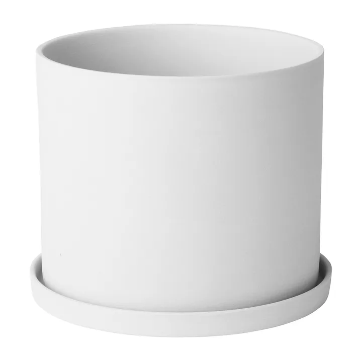 Nona flower pot Ø15 cm - White - blomus