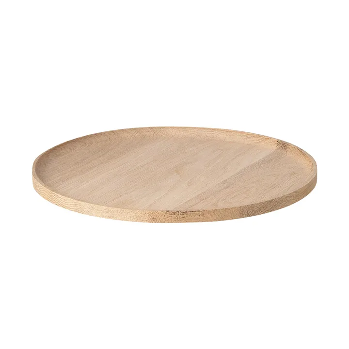 OKU tray M Ø34 cm - Oak - blomus