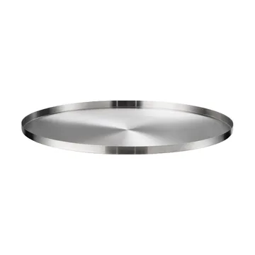 PEASY tray L Ø38 cm - Stainless steel - blomus