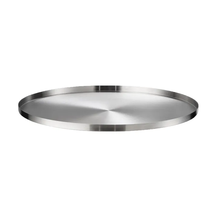 PEASY tray L Ø38 cm - Stainless steel - blomus