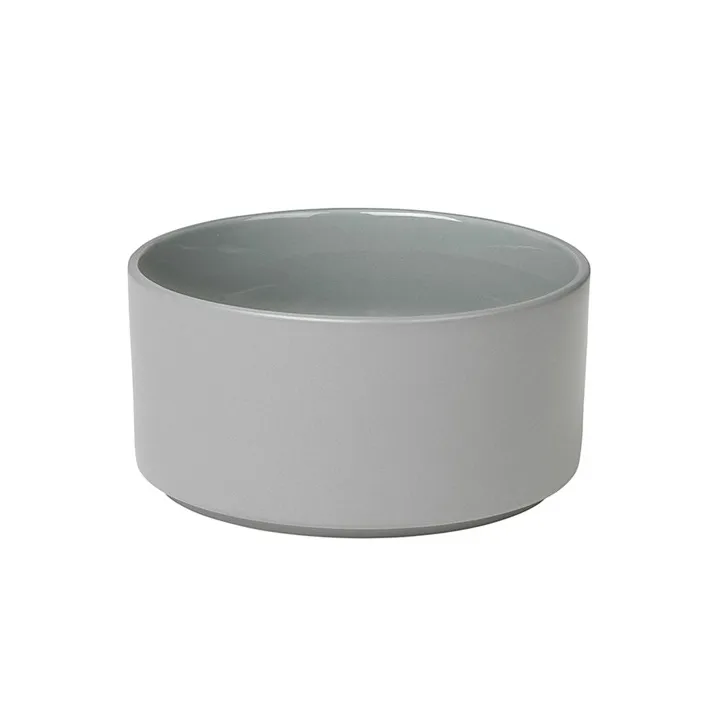 Pilar bowl Ø14 cm, Mirage grey blomus