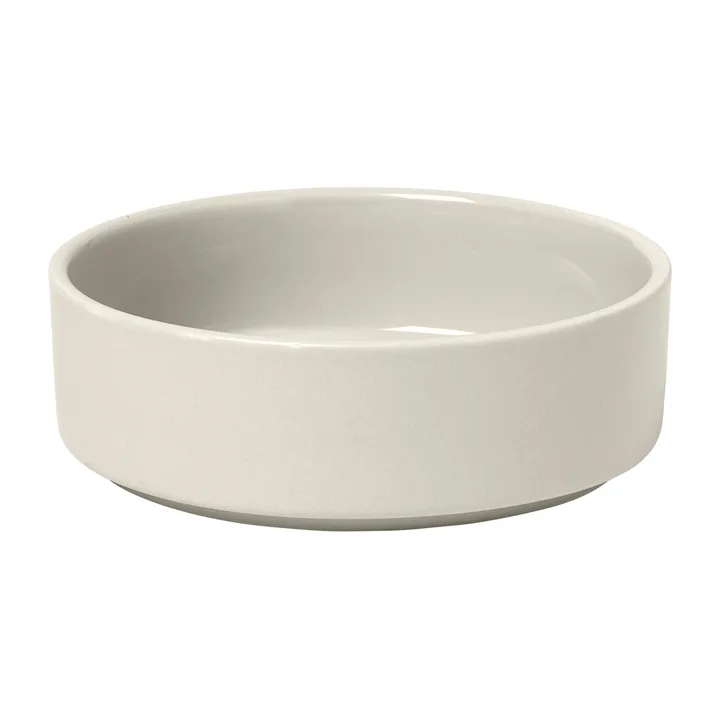 Pilar bowl low Ø14 cm - Moonbeam - blomus