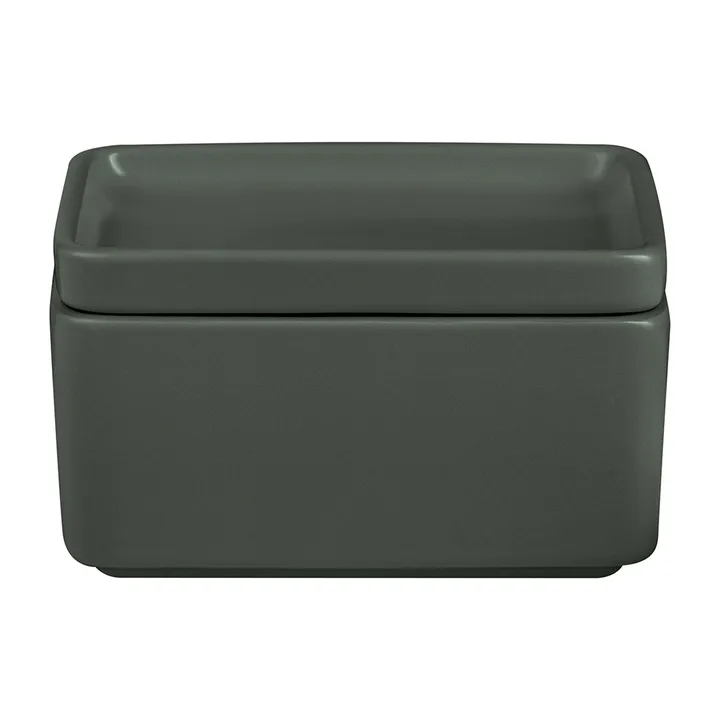 Pilar butter dish - storage box 250 ml - Agave green - blomus