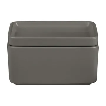 Pilar butter dish - storage box 250 ml - Pewter - blomus