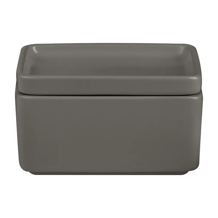 Pilar butter dish - storage box 250 ml - Pewter - blomus